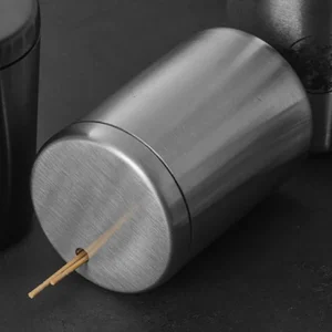 Stainless Steel Toothpick Holder by Evora