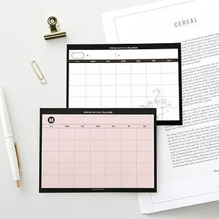 Sticky Monthly Planner (S) by Hera's Place