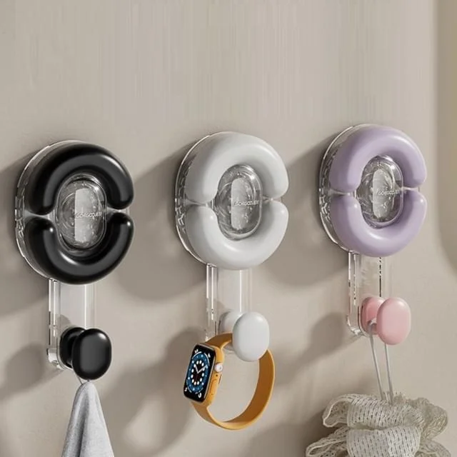 Suction Plastic Hook by Lazy Corner