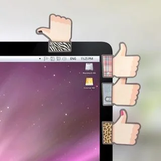 Thumbs Up Print Sticky Note by Hera's Place