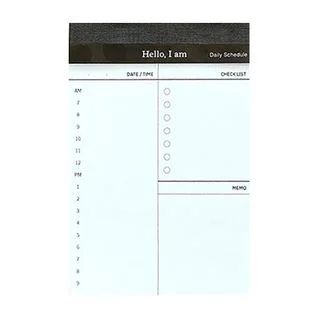 To-Do List Memo Pad by OH.Leely