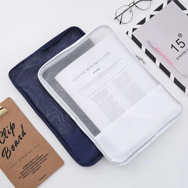 Translucent Document Pouch by Hera's Place