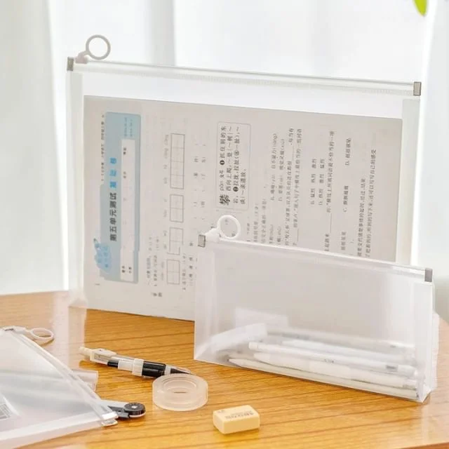 Transparent A4 / A5 / B6 Document Bag / Pencil Case by Fun House