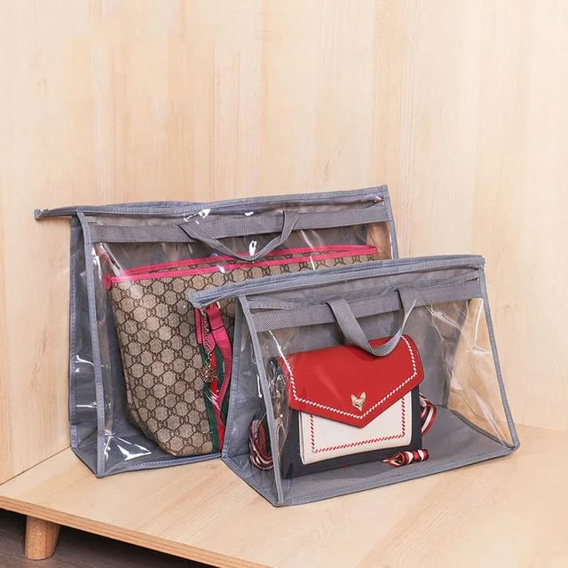 Transparent Handbag Dust Cover (Various Designs) by Evorest Bags