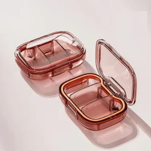 Transparent Pill Box by Home Simply