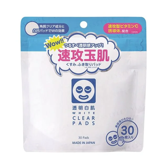 Transparent White Clear Pads by Ishizawa-Lab