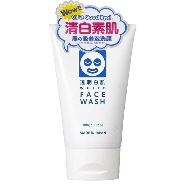 Transparent White Face Wash by Ishizawa-Lab
