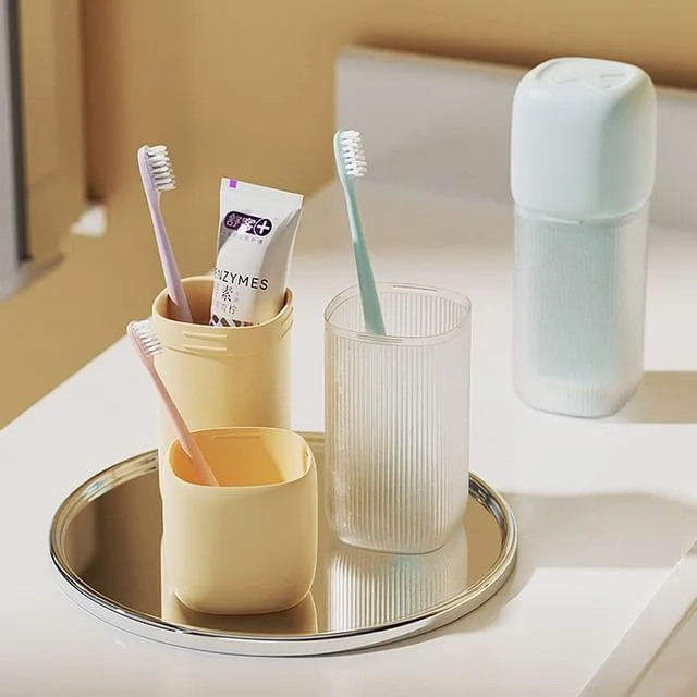 Travel 3 in 1 Toothbrush Case by Evorest Bags