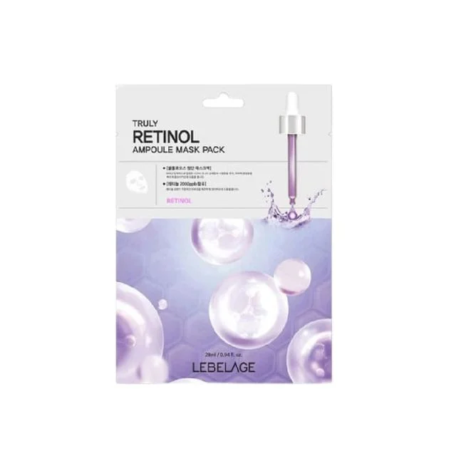 Truly Retinol Ampoule Mask Pack Set by Lebelage