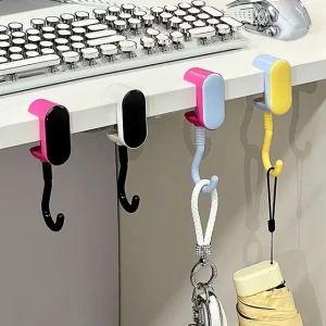 Two-Tone Plastic Bag Hook by Lazy Corner