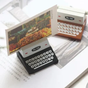 Typewriter Wooden Memo Clip by Hera's Place