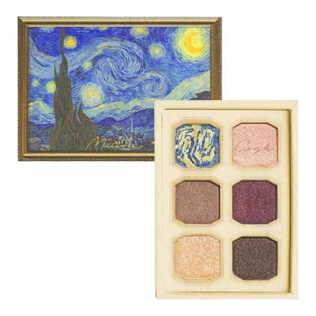 Van Gogh's Painting Eyeshadow Palette 08 The Starry Night by MilleFee
