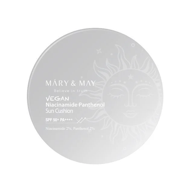 Vegan Niacinamide Panthenol Sun Cushion by Mary&May