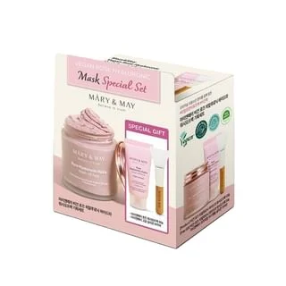 Vegan Rose Hyaluronic Mask Special Set by Mary&May