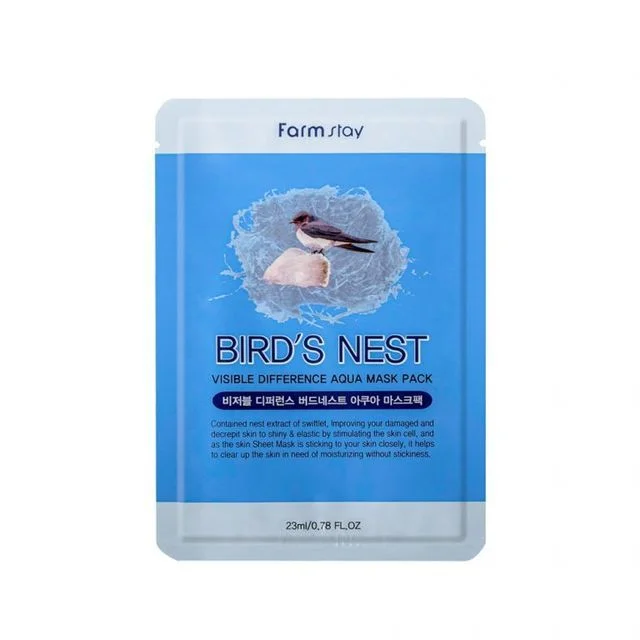 Visible Difference Birds Nest Aqua Mask Pack by Farm Stay