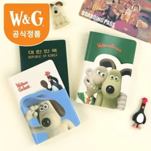 "Wallace and Gromit" Passport Case by Iswas