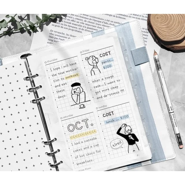Weekly Planner Insert (A5 / A6 / A7) by Fun House