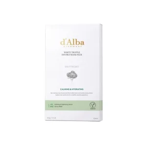 White Truffle Double Mask Pack Calming & Hydrating by d'Alba