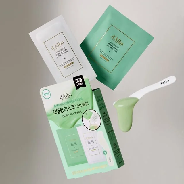 White Truffle Serum & Cream Modeling Mask Calming & Cooling by d'Alba