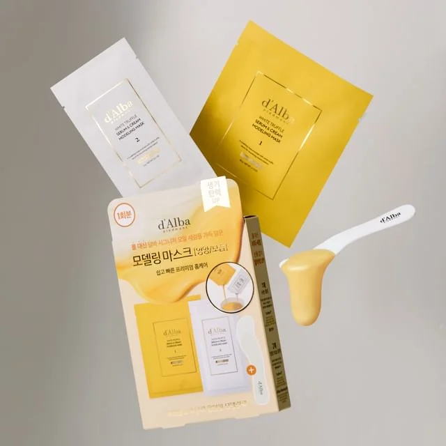 White Truffle Serum & Cream Modeling Mask Nutritive & Hydrating by d'Alba