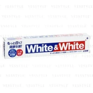White & White Toothpaste by Lion