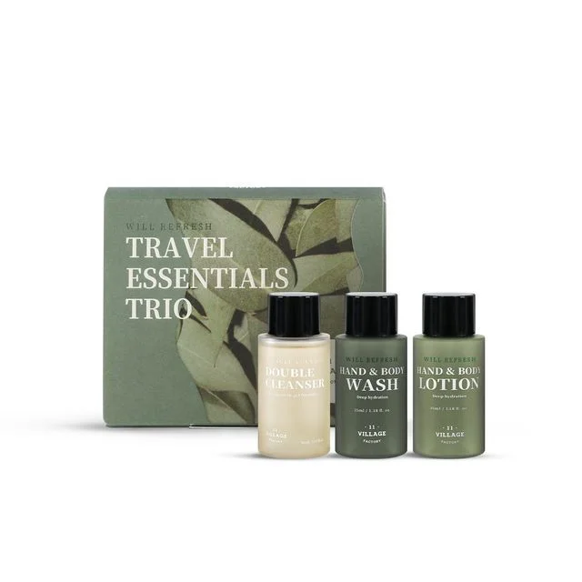 Will Refresh Travel Essentials Trio by Village 11 Factory