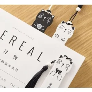 Wooden Cat Bookmark by Hera's Place