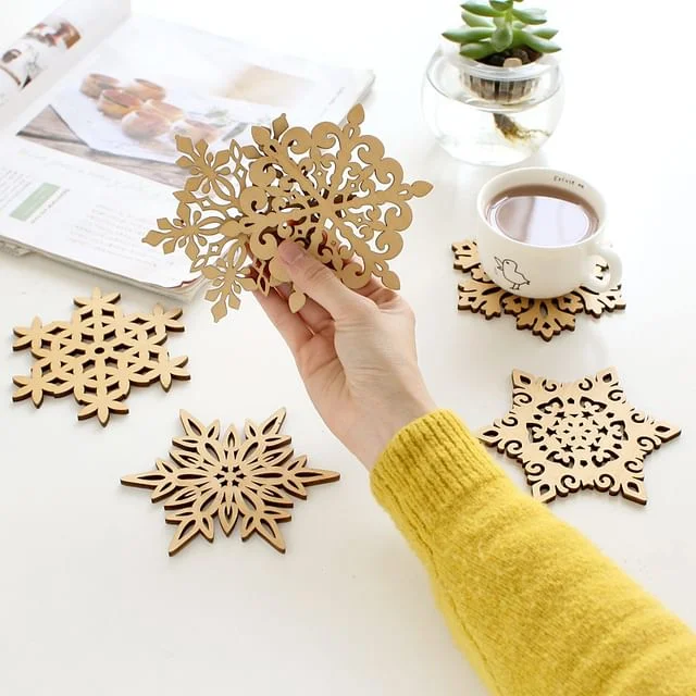 Wooden Coaster (Various Designs) by Lazy Corner