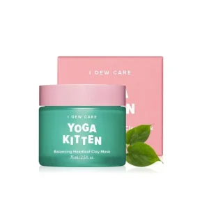 Yoga Kitten Balancing Heartleaf Clay Mask by I Dew Care