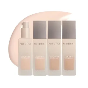 Zoom-In Foundation - 4 Colors by Pony Effect