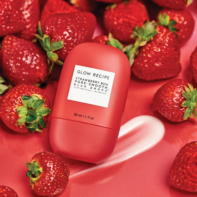 Strawberry BHA Pore-Smooth Blur Drops by Glow Recipe